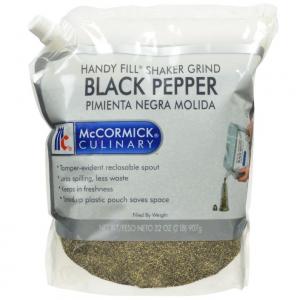 McCormick Shaker Grind Black Pepper 2 lb Container (PACK OF 3)
