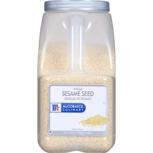 McCormick Whole Sesame Seed, 5 Pound -- 3 per case.