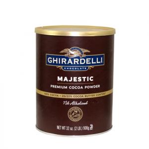 Ghirardelli Majestic Premium Cocoa Powder, 2 Pound -- 6 per case.