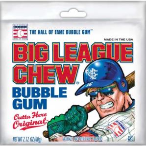 Big League Chew Outta Here Bubble Gum, Original, 12 Count (Pack of 12)