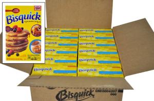 Bisquick Pancake and Baking Mix, Original 20 oz (Pack of 12)