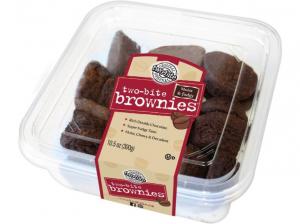 Two Bite Give & Go Foods Frozen Brownies 10.5oz (PACK OF 24)