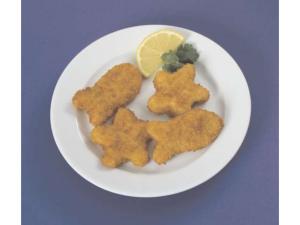 Seafit Star And Fish Shaped Breaded Fish Nugget (1 OZ, 155-160 Pieces Per Case)