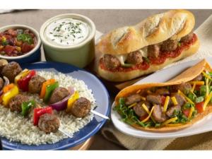 Rosina Food Italian Village Style Chicken and Beef Meatball, 1 O