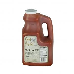 Gold Medal Hot Sauce, Plastic Jug (1 Gallon Jug, 4 Per Case)