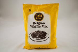 Gold Medal Belgian Waffle Griddle Mix 8 Case 60 Ounce