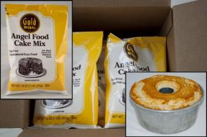 Gold Medal Angel Food Cake Specialty Desserts 12 Case 16 Ounce