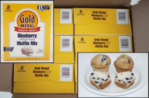 Gold Medal Blueberry Muffin Mix 6 Case 4.75 Pound
