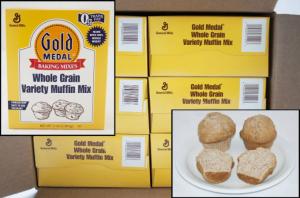 General Mills Gold Medal Whole Grain Variety Muffin Mix, 5 Pound