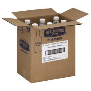 Hellmann's Dressings Classic Creamy Caesar, Salad Bar Bottles 32