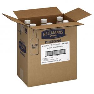 Hellmann's Dressings/Condiments Golden Italian Salad Bar Bottle
