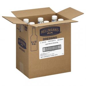 Hellmanns Blue Ribbon Collection Light Ranch Dressing, 32 Ounce