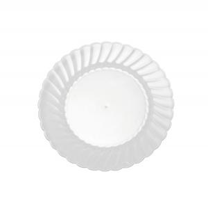 WNA Classicware Clear Classicware Fluted Plate 18each (Pk OF 10)