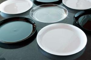 Clear Ware Emi Yoshi INC Clear Dessert Plate 25count (PACK OF 10)