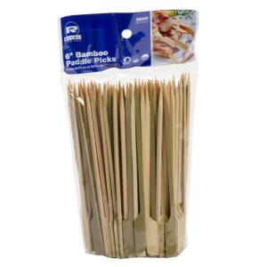 Royal 6" Bamboo Paddle Pick, Package of 1000