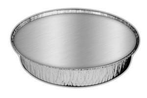 Handi Foil Round Container with Lid, 7 inch - 200 per case.