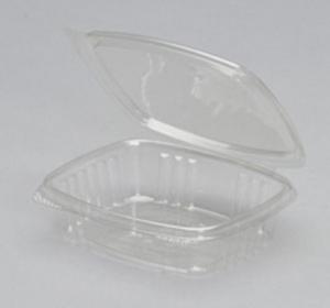 Genpak Clear Hinged 8oz Hinged Deli Case 100each (PACK OF 2)