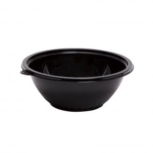 Comet CaterLine Black Pack n Serve PET Plastic Serving Bowl
