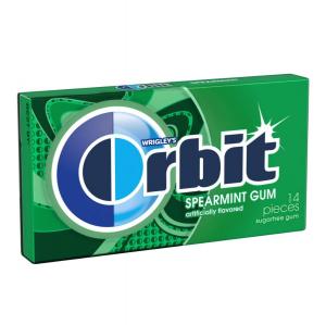 Orbit Spearmint Gum, 12 x 12 x 14 PC Case