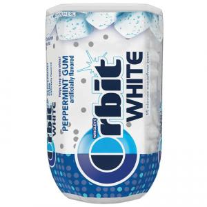 Orbit White Pep/mint Sugar Free Chewing Gum, 15 Count (Pack of 9)