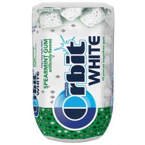 Orbit White Spearmint Soft Chew Gum -- 90 per case.