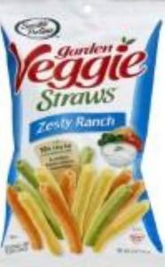 Sensible Portions Garden Veggie Straws, Zesty Ranch, 5 oz. (Pack of 12)