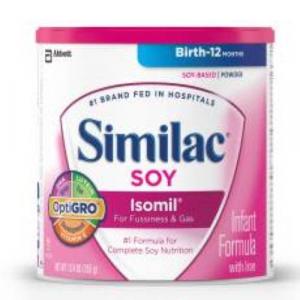 Similac Soy Isomil Baby Formula - Powder - 12.4 oz - 6 pk