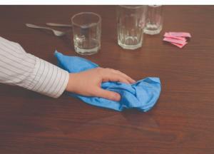Atlantic Mills Blue Medium Weight Wipe 13.5 X 24, 150 Each (1 Pk)