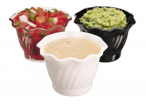 Cambro Bowl Swirl 5 Ounce Clear, 1 Each (24 Pack)