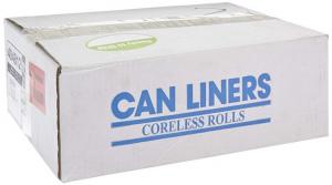 Spectrum CP404812N HDPE Institutional Trash Can Liner, 40-45 gal