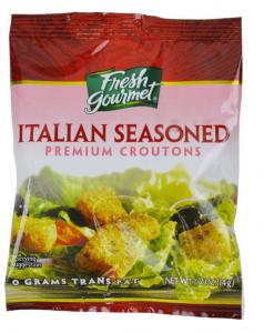 Fresh Gourmet, Italian Seasoned Croutons 0.5 oz. (250 Count)