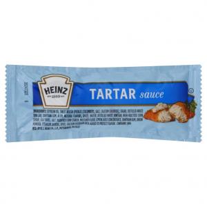 Heinz Sauce Tartar Single Serve, Chopped Pickles & Onion Flavore (12 G, 200 Pk)