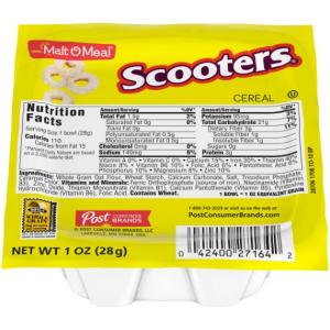 Malt O Meal Scooters, 1 Ounce (96 Pack)