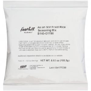 Foothill Farms Asian Stir Fried Rice Seasoning Mix (6.82 Oz, 10 Per Case)