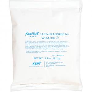 Foothill Farms Fajita Seasoning Mix - 8.9 oz. package, 6 per case