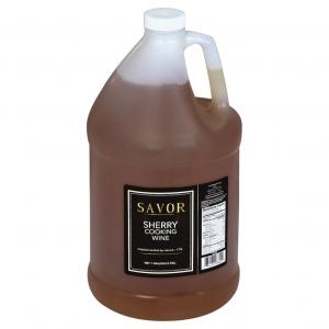 Savor Imports Sherry Cooking Wine, 1 Gallon (4 Pack)
