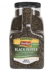 Durkee Coarse Ground Black Pepper (5 lb. Container, 1 Per Case)