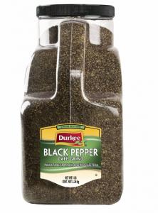 Durkee Cafe Grind Black Pepper, Gluten Free, 5 lb. Plastic Jugs