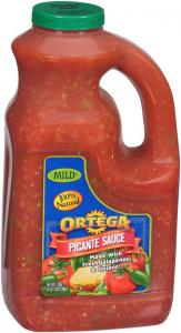 4 PACKS : Ortega Mild Picante Sauce 135 Oz