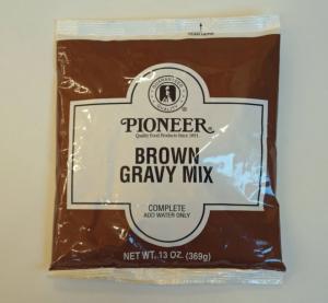 Pioneer Brown Gravy Mix, 13 Ounce -- 6 per case.