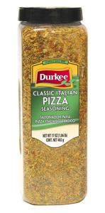 Durkee Classic Italian Pizza Seasoning - 17 oz. container, 6 per case