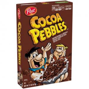 Post Cocoa Pebbles Cereal, 11-Ounce Box