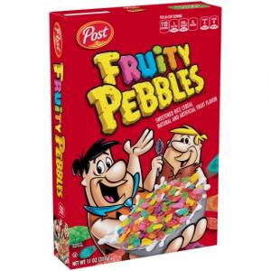 Post Fruity Pebbles Gluten Free Cereal, 11 Ounce (Pack of 12)