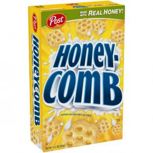 Post Honey Comb Breakfast Cereal, 12.5 Ounce (Pack of 12)