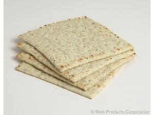 Rich Della Suprema Herbal Baked Flat Bread In Bulk (3.3 OZ, 120 Per Case)