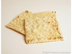 Rich Della Suprema Herbal Baked Flat Bread, Bulk Pack (3.3 OZ, 120 Per Case)