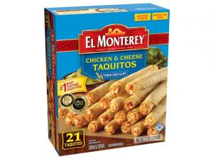 Flour Taquitos Chicken & Cheese 1.31lbs (PACK OF 5)