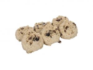 Richs Gourmet Oatmeal Raisin Cookie Dough Made W/ Rolled Oats (1.5 OZ, 210 Pack)