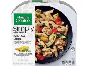 Healthy Choice Simply Steamers Grilled Basil Chicken (9.9 Oz, 8 Per Case)