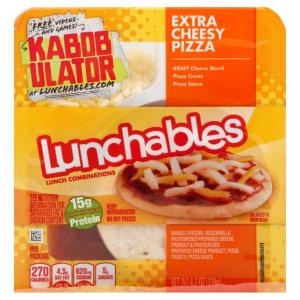 Kraft Heinz Oscar Mayer Lunchables Extra Cheesy Pizza 4.2oz (PACK OF 16)